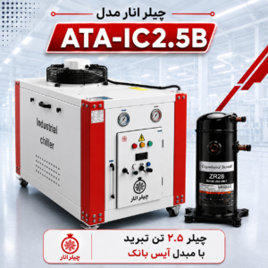 چیلر  2.5تن مدل سه فاز